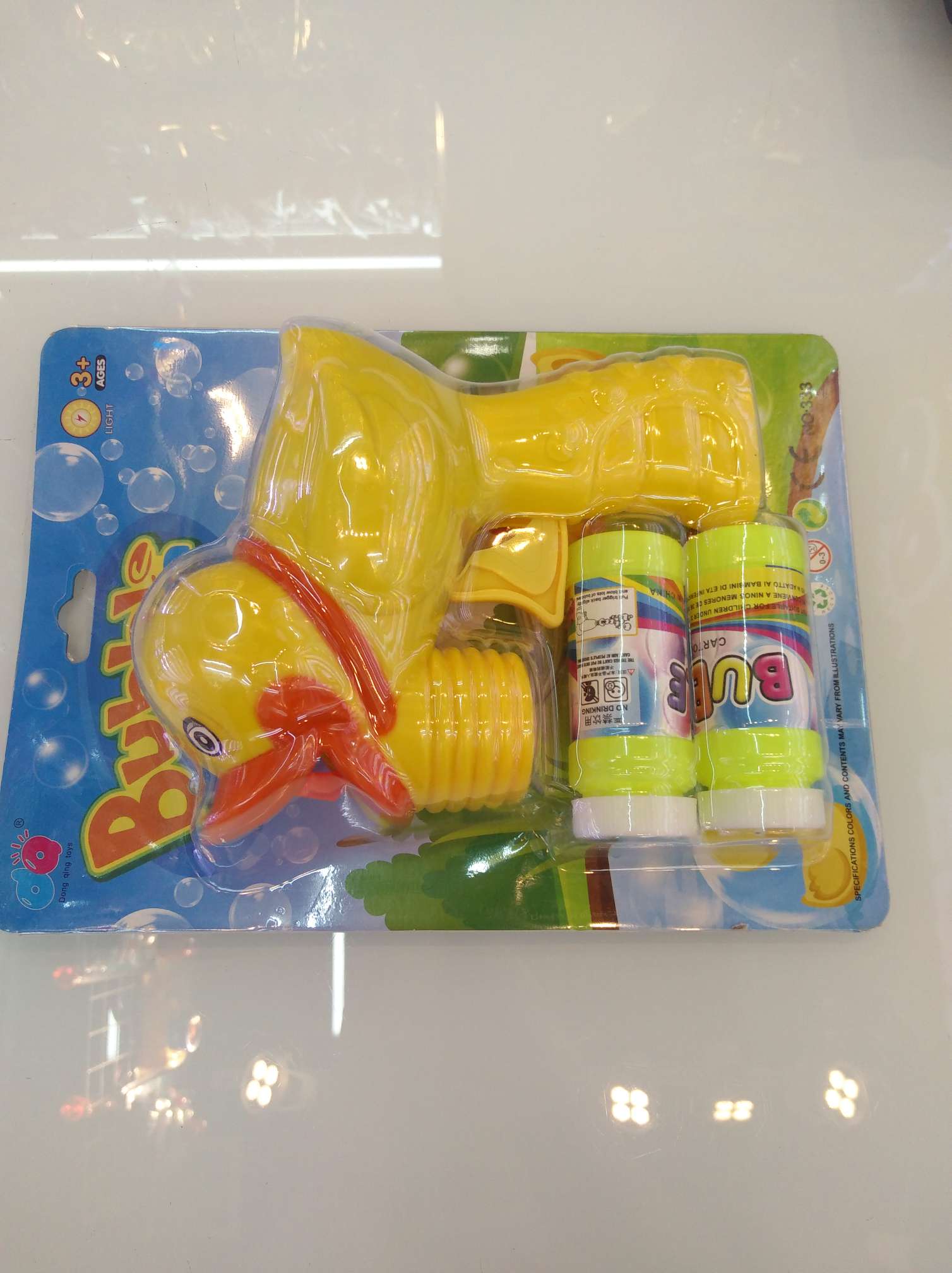 实色鸭子泡泡枪儿童玩具玩具泡泡机创意玩具益智玩具详情2