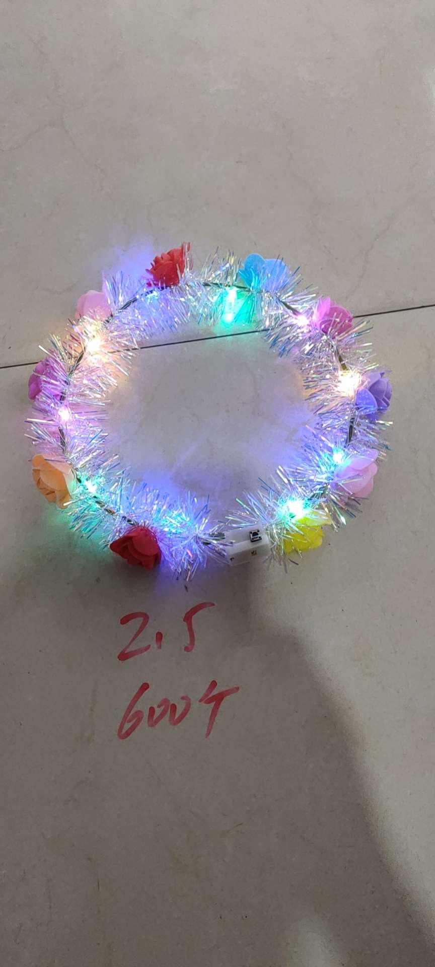 مشبك رأس زهرة كبيرة