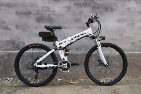 Bicycle folding variable speed lithium battery electric car adult mountain bike thumbnail