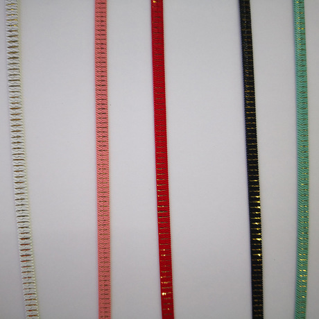 Spd 160 horizontal batch colored European and American style copper chain, available in multiple colors for customization Specification image