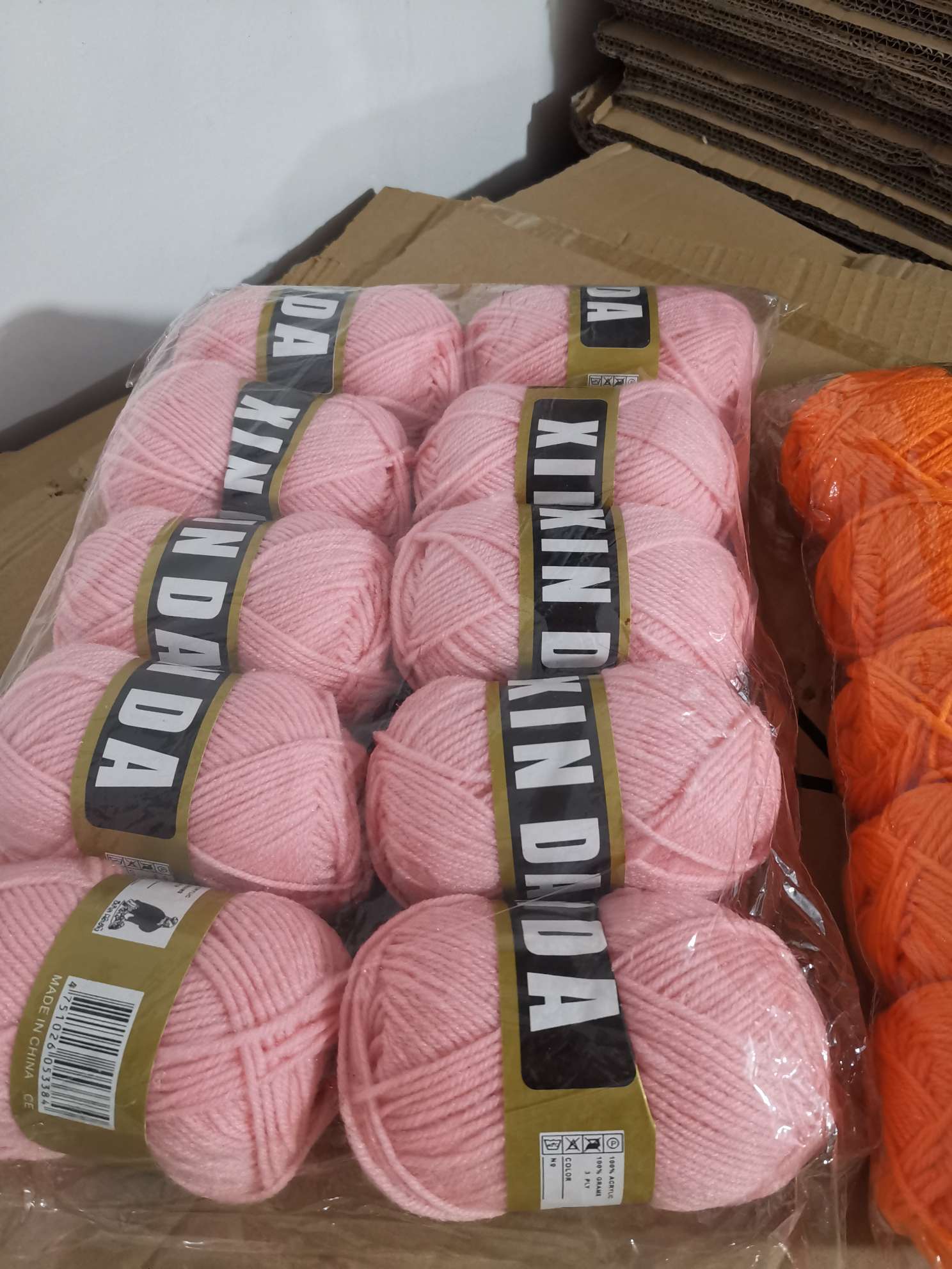 Hot-selling export wool yarn, polyester wool yarn, polyester pelletizing yarn, and yarn for handicrafts Application Scenario