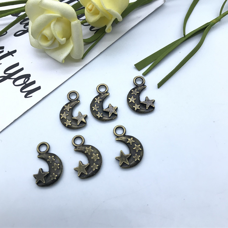 diy alloy pendants, moon pendants, earrings, earrings, bracelets, necklaces and accessories Application Scenario