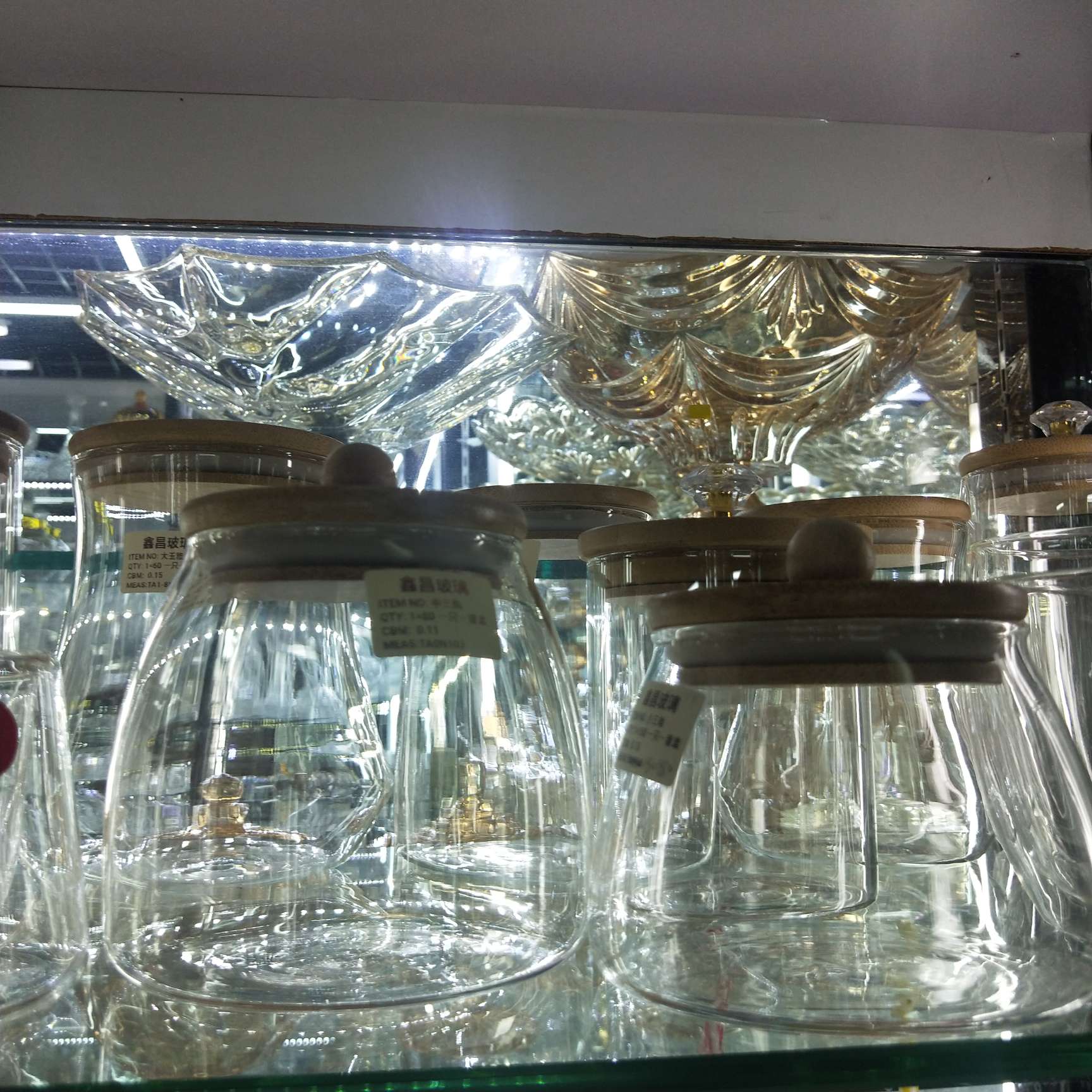 高硼硅玻璃储物罐，多种尺寸欢迎来店选购图
