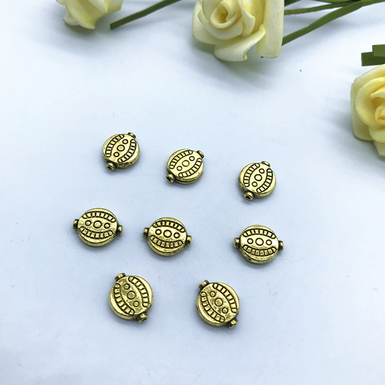 diy alloy beaded bracelet necklace undefined