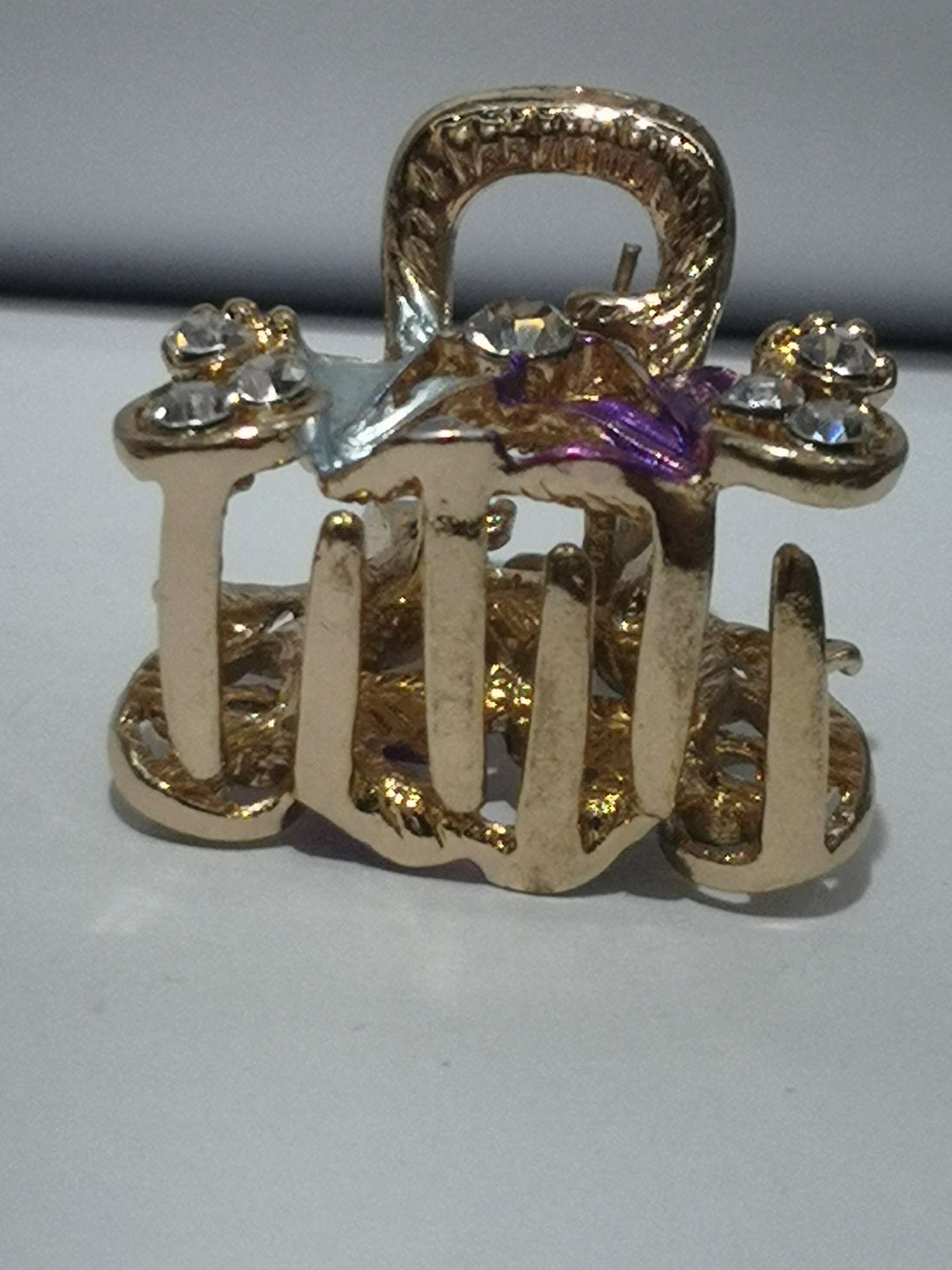 孔雀🦚双飞合金画油小爪夹细节图