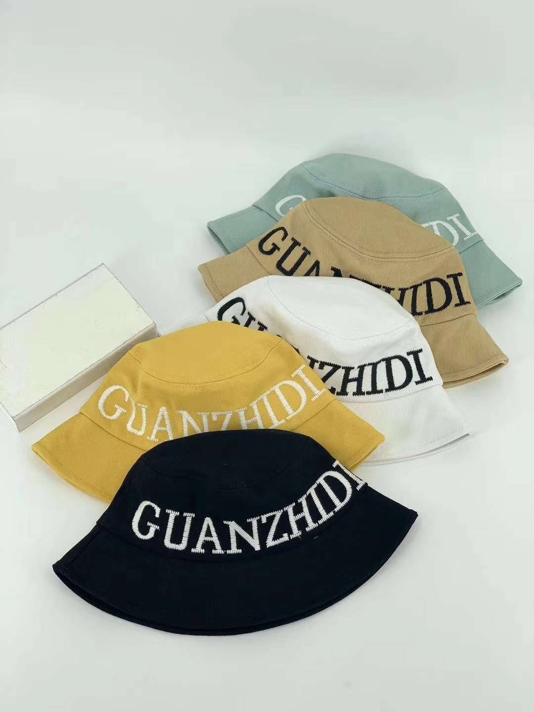 Hollow embroidered fisherman's hat thumbnail
