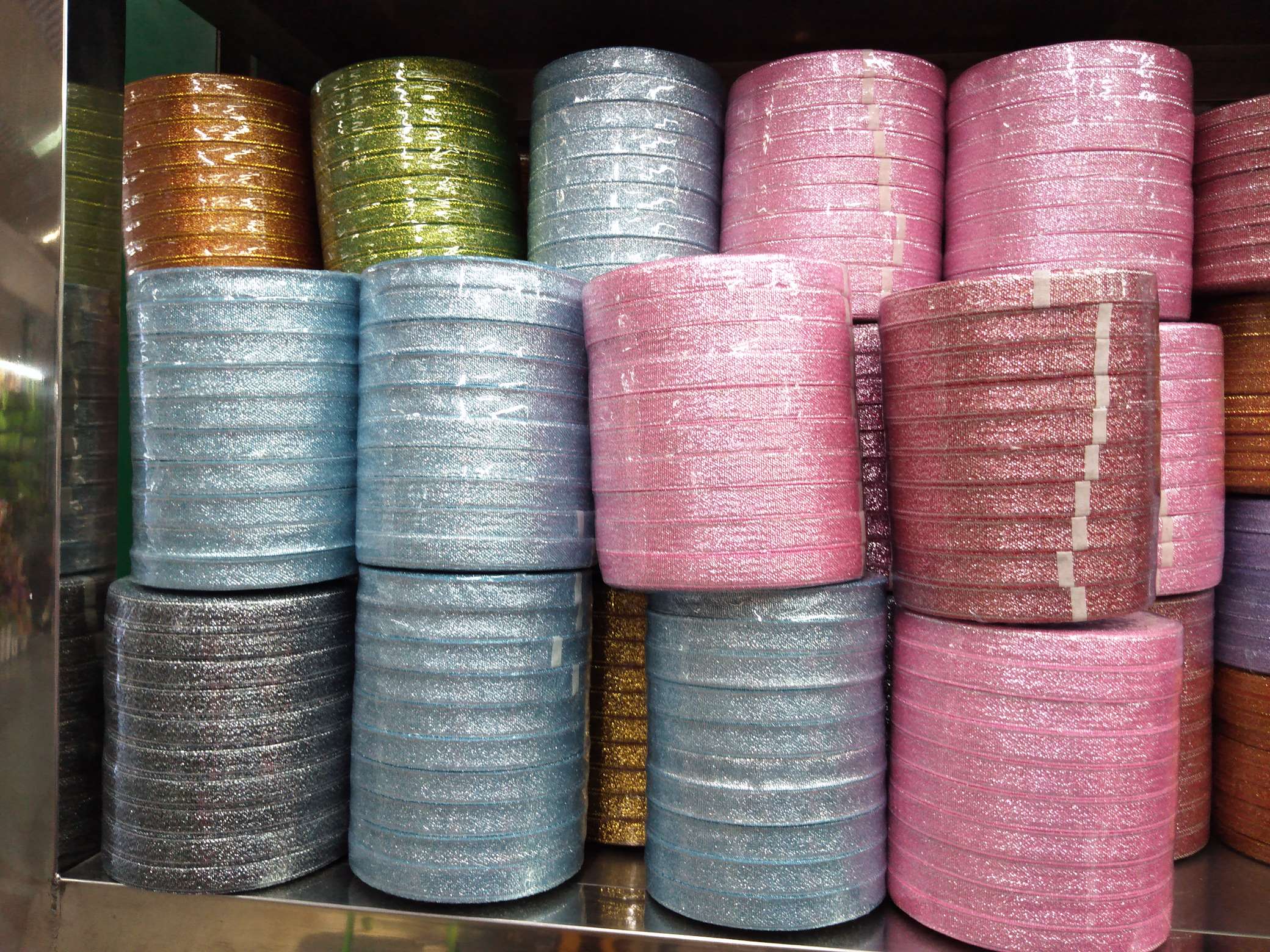 蝴蝶结/礼品包装/彩葱织带细节图