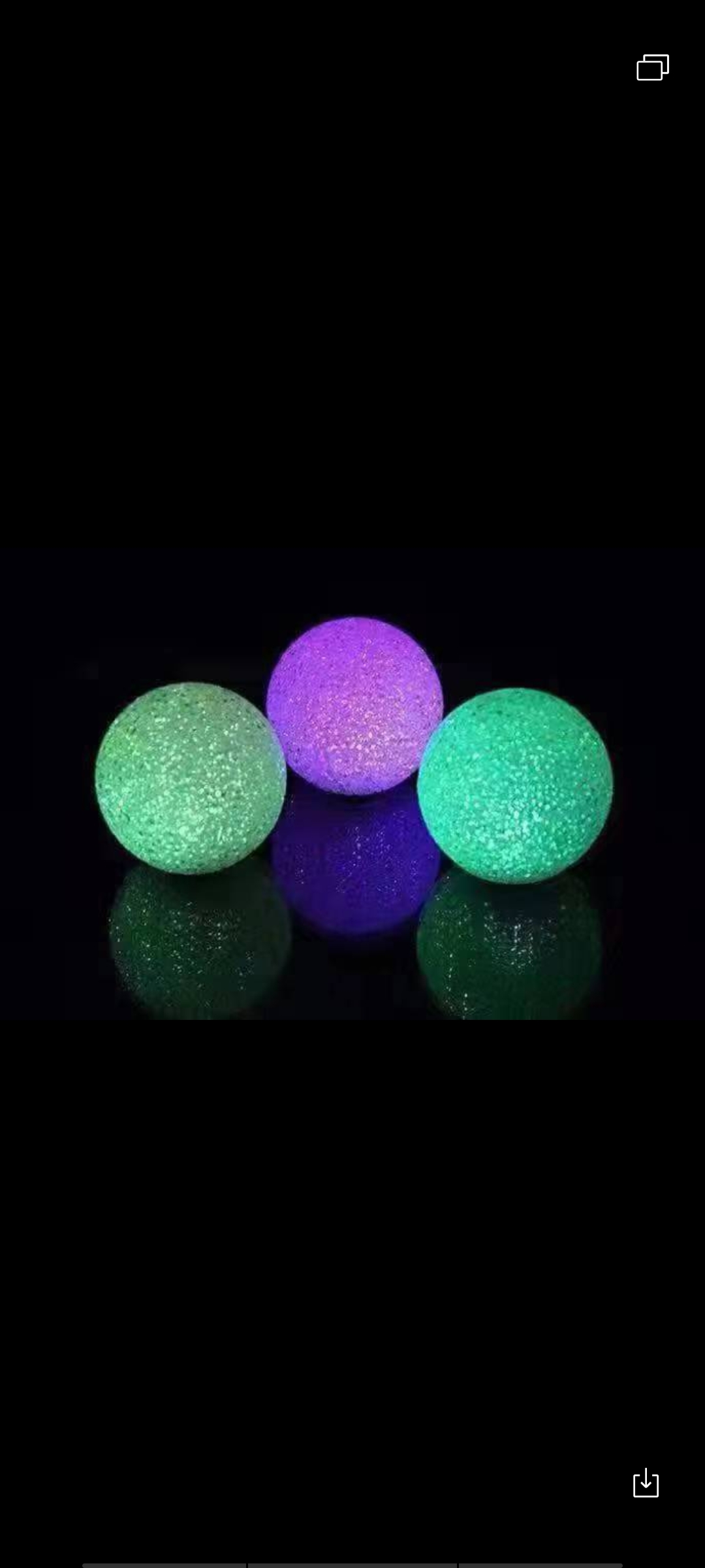 EVA 6CM 水晶发光球图