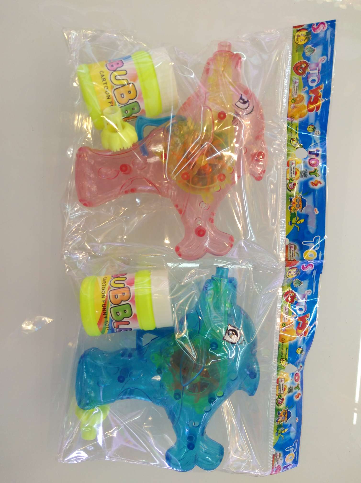 Dolphin light bubble gun