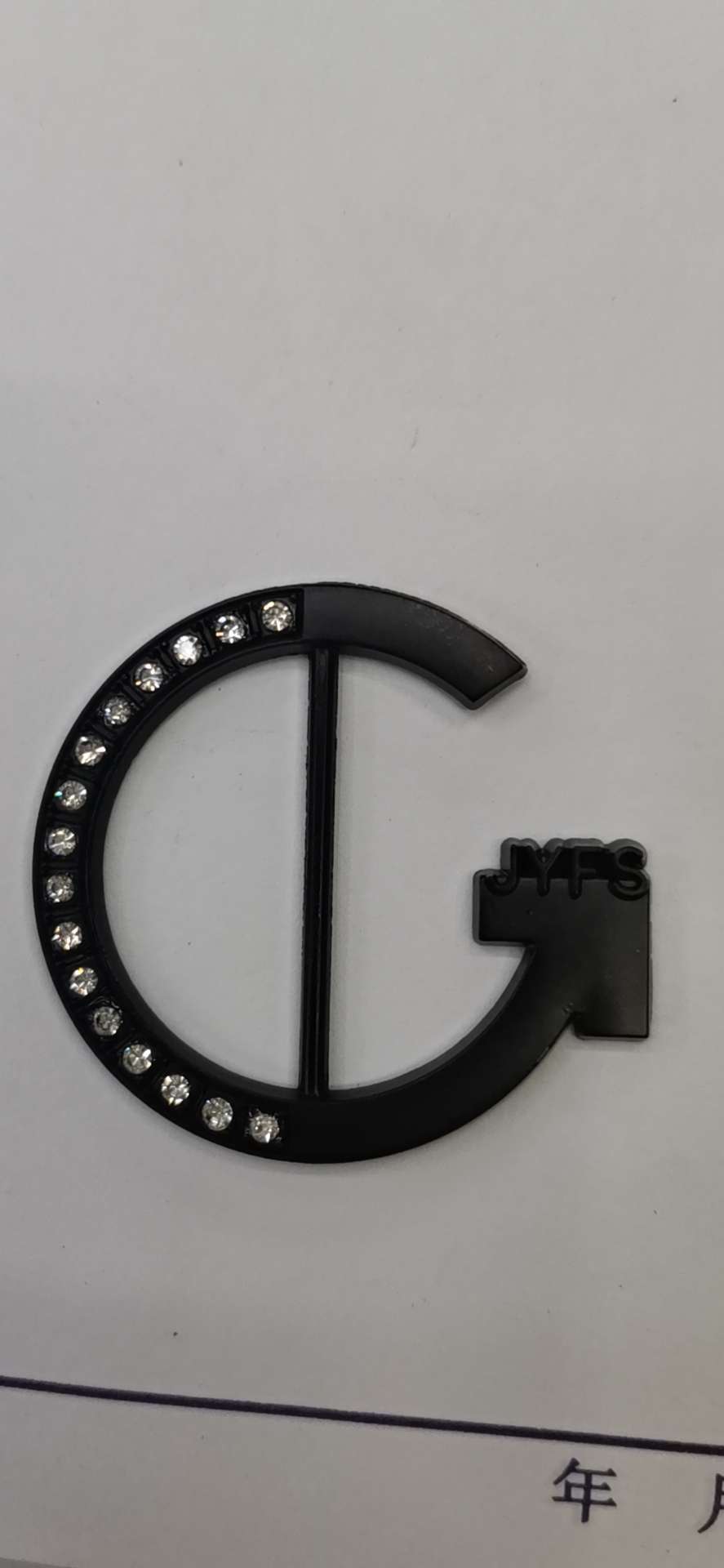 Corner Knot Buckle Belt Drill Belt Accessories Hem Silk Scarf Everything Decorative Round Clothes Buckle details Picture