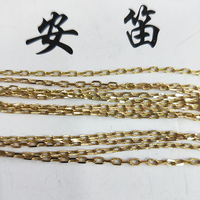 B260-4dc copper chain, perfume chain, jewelry accessory, fine chain, jewelry chain, metal copper chain