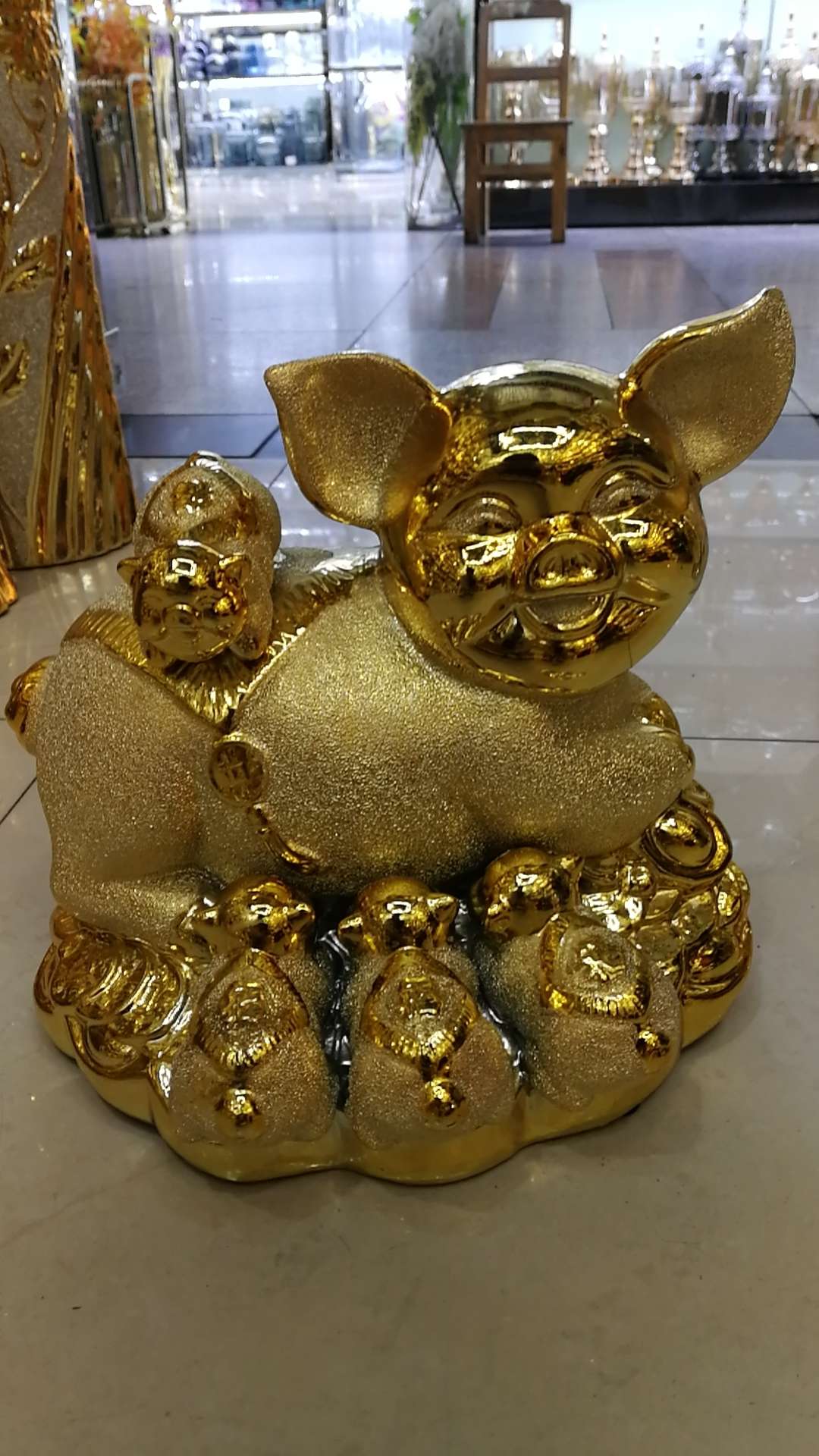 Ceramic pig piggy bank 369 thumbnail