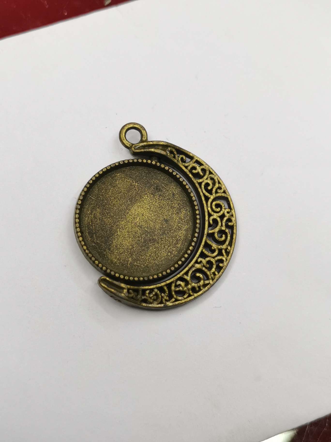 厂家直销，钥匙扣挂件，项链挂件，内20时光宝石底托