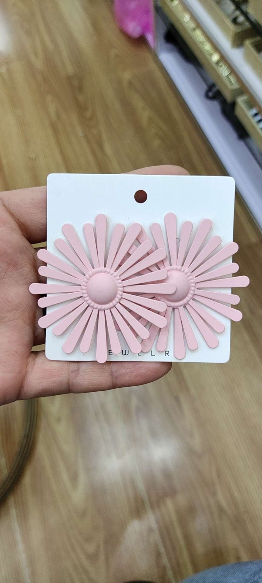 Minghao ornaments European and American sunflower earrings thumbnail