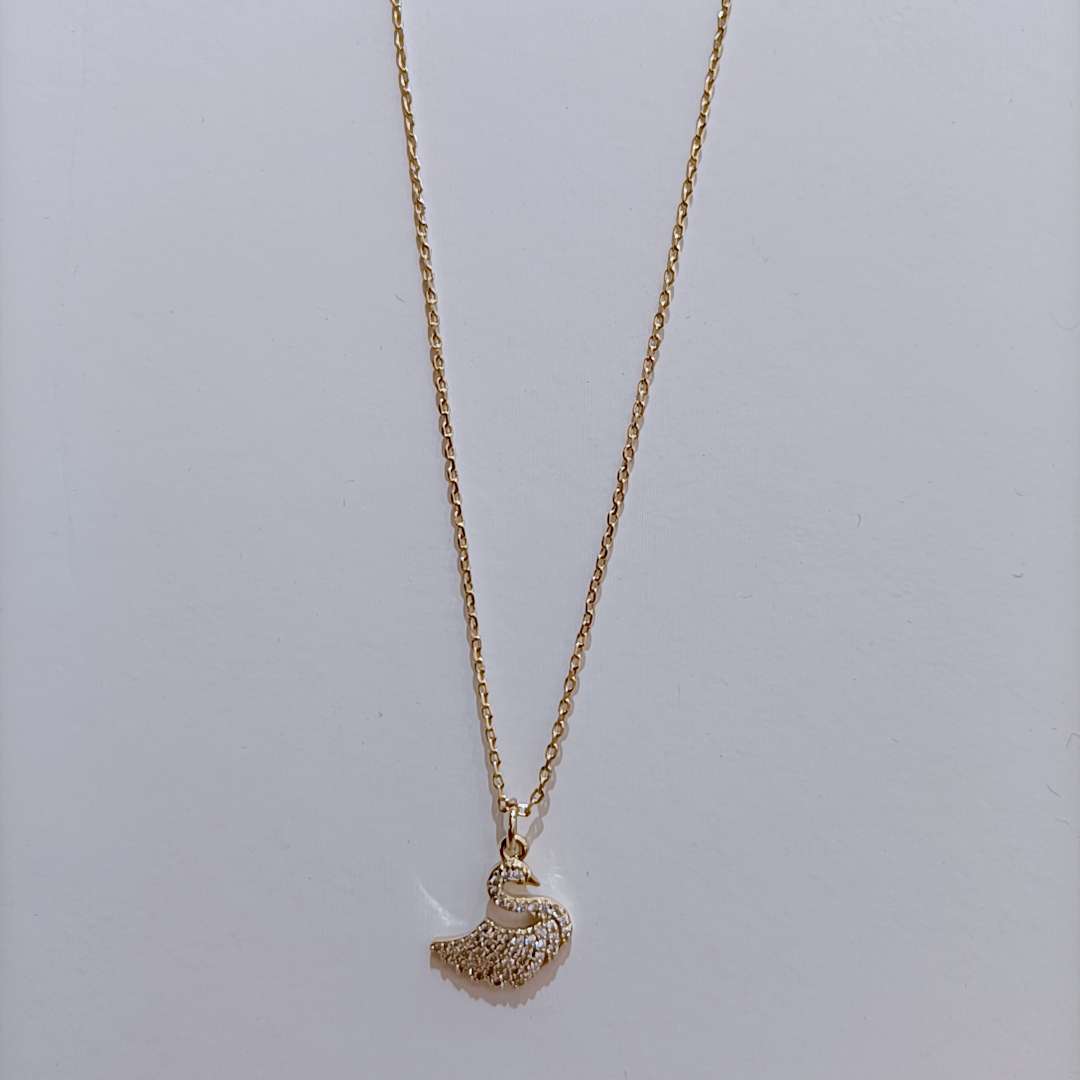 Korean trend clavicle chain, cygnet thumbnail