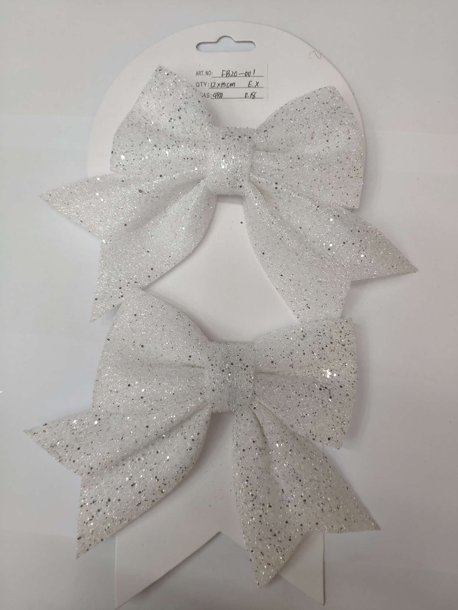 Christmas pink bow 2 pieces thumbnail