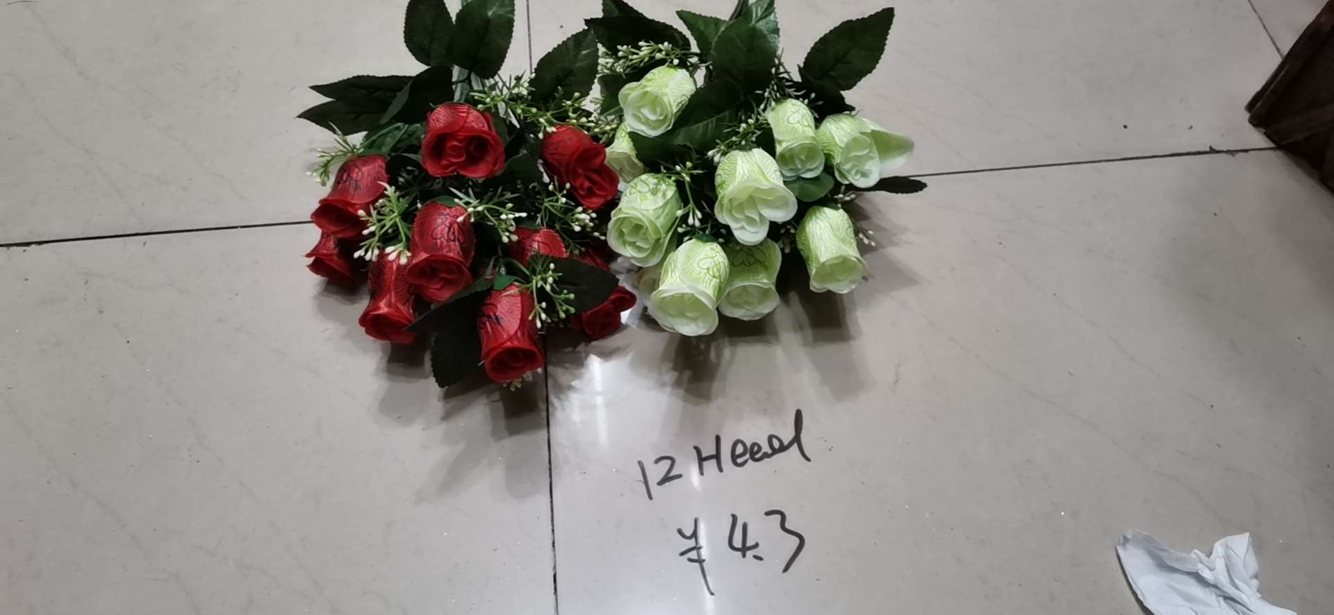 12头丝印字母蕾