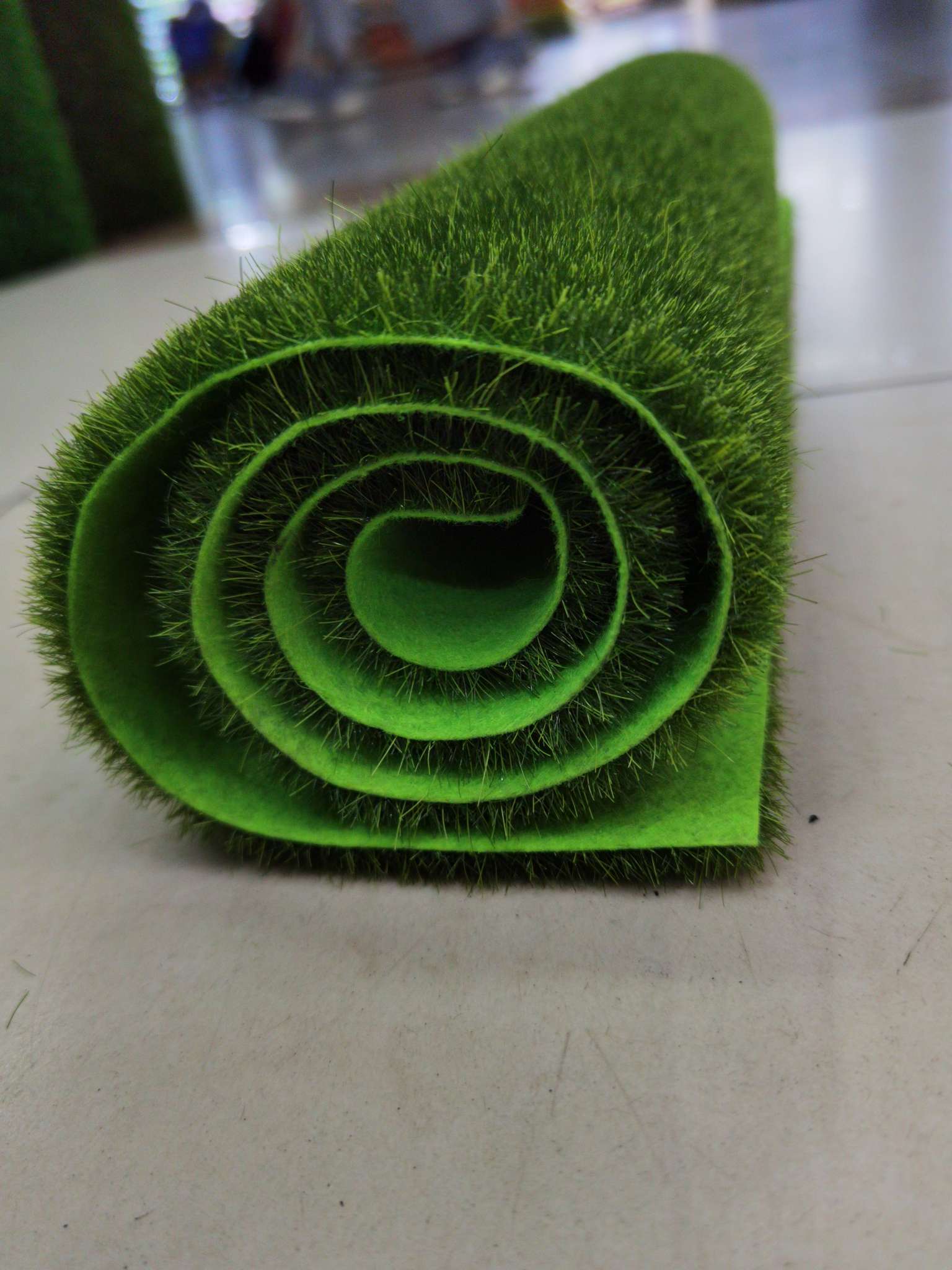 Velvet grass sand table display model, decorative toy display, photo background, Internet celebrity photo 30*30 Item Picture