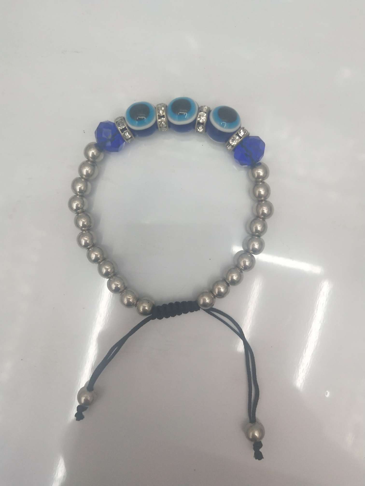 三粿眼睛钻圈水晶手编