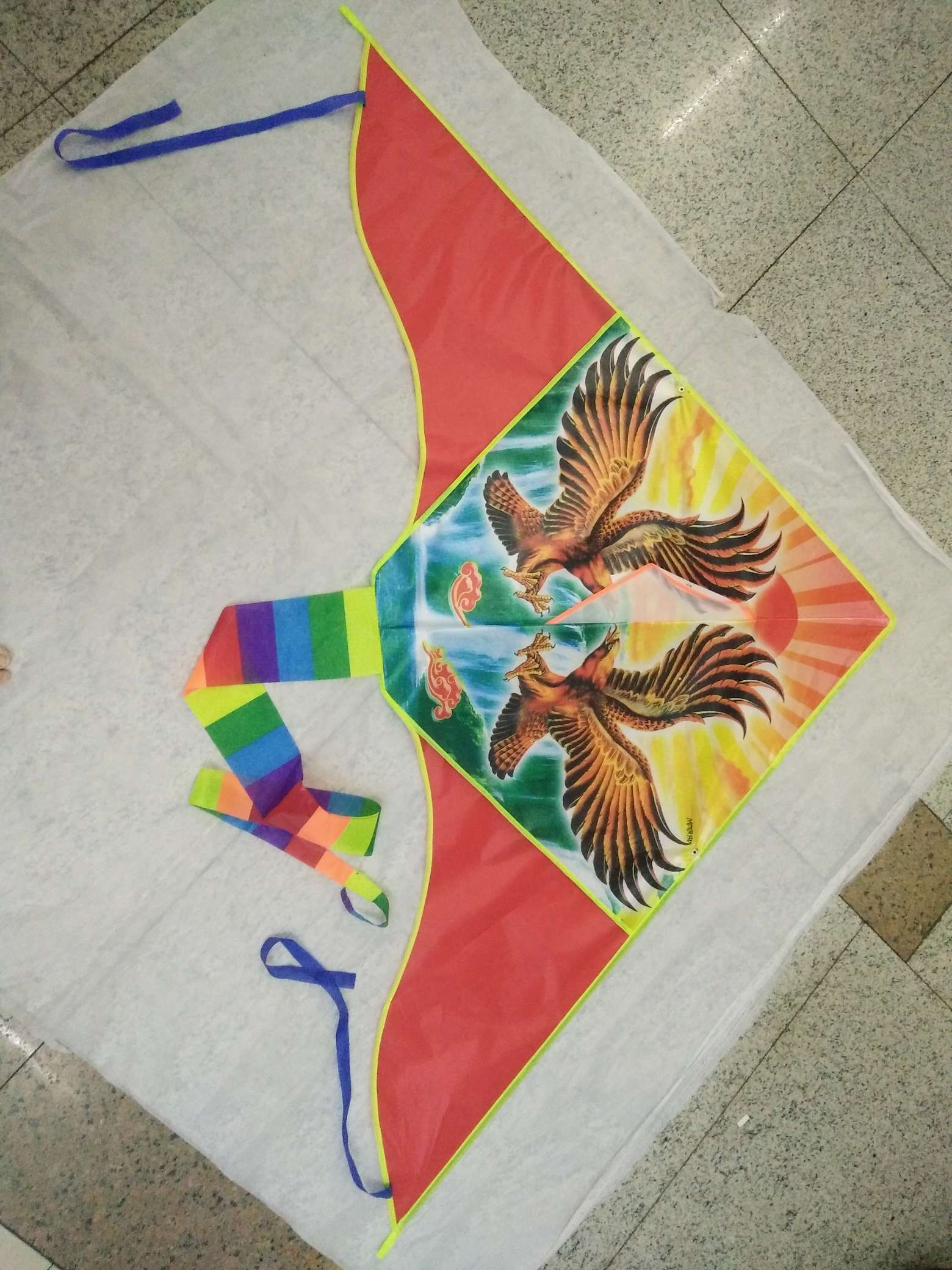 1.6m three-piece Cloth eagle kite (starting from 100 pieces)