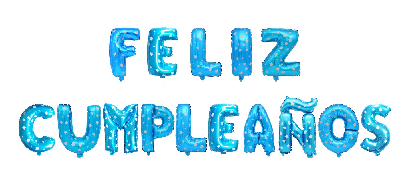 铝膜气球西语生日套装详情图8