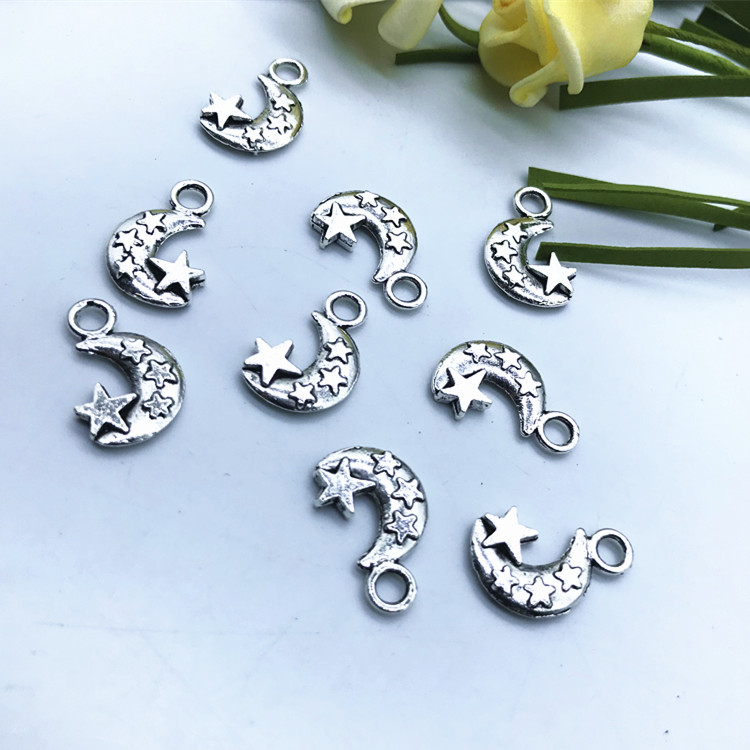 diy alloy pendants, moon pendants, earrings, earrings, bracelets, necklaces and accessories undefined