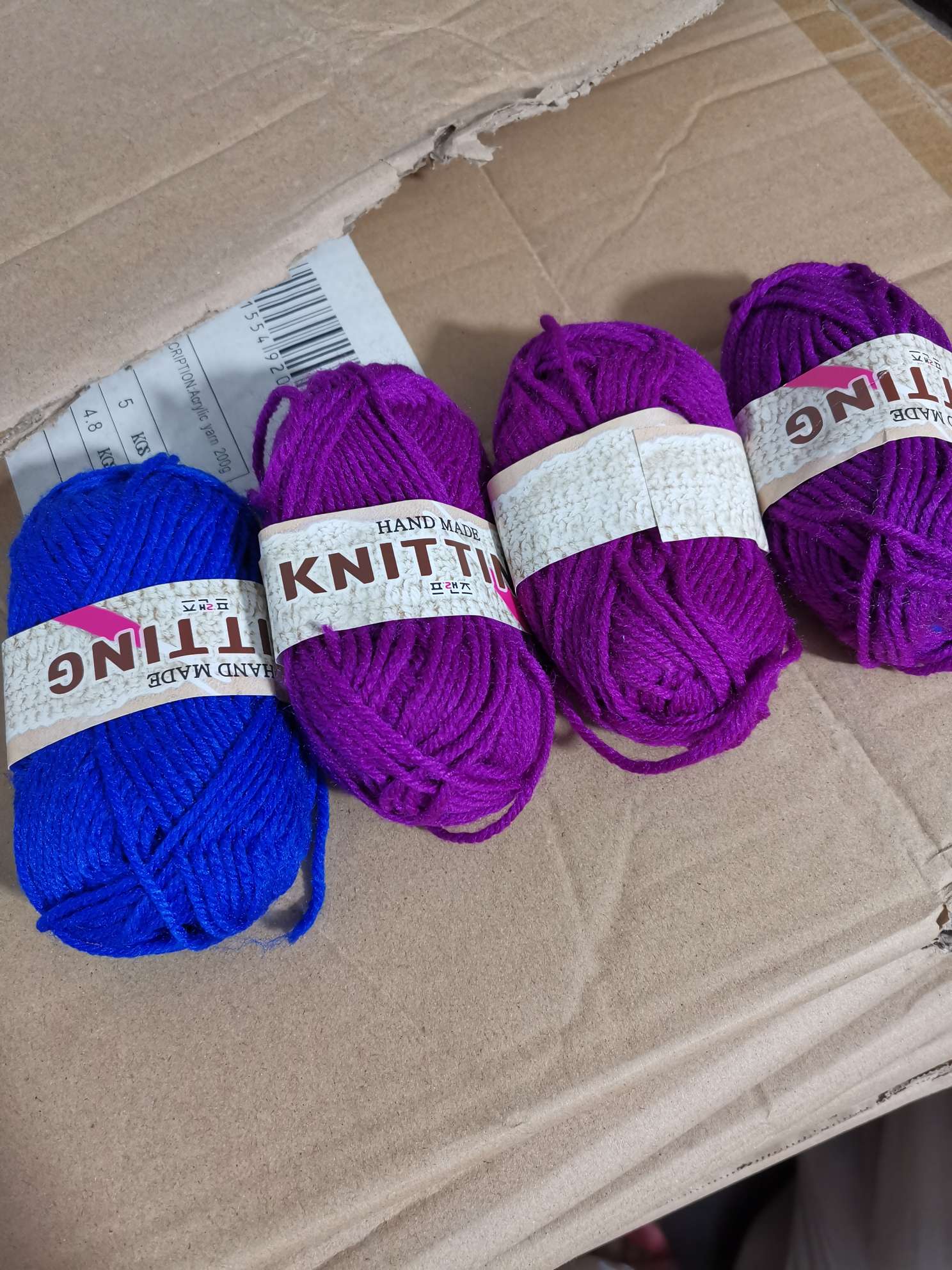 热销外贸涤纶打团线25克一个20个每包详情图6