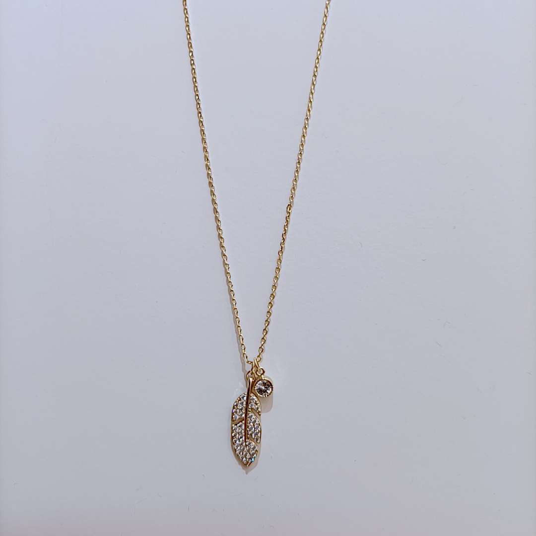 Korean version of the clavicle chain, zircon leaves thumbnail