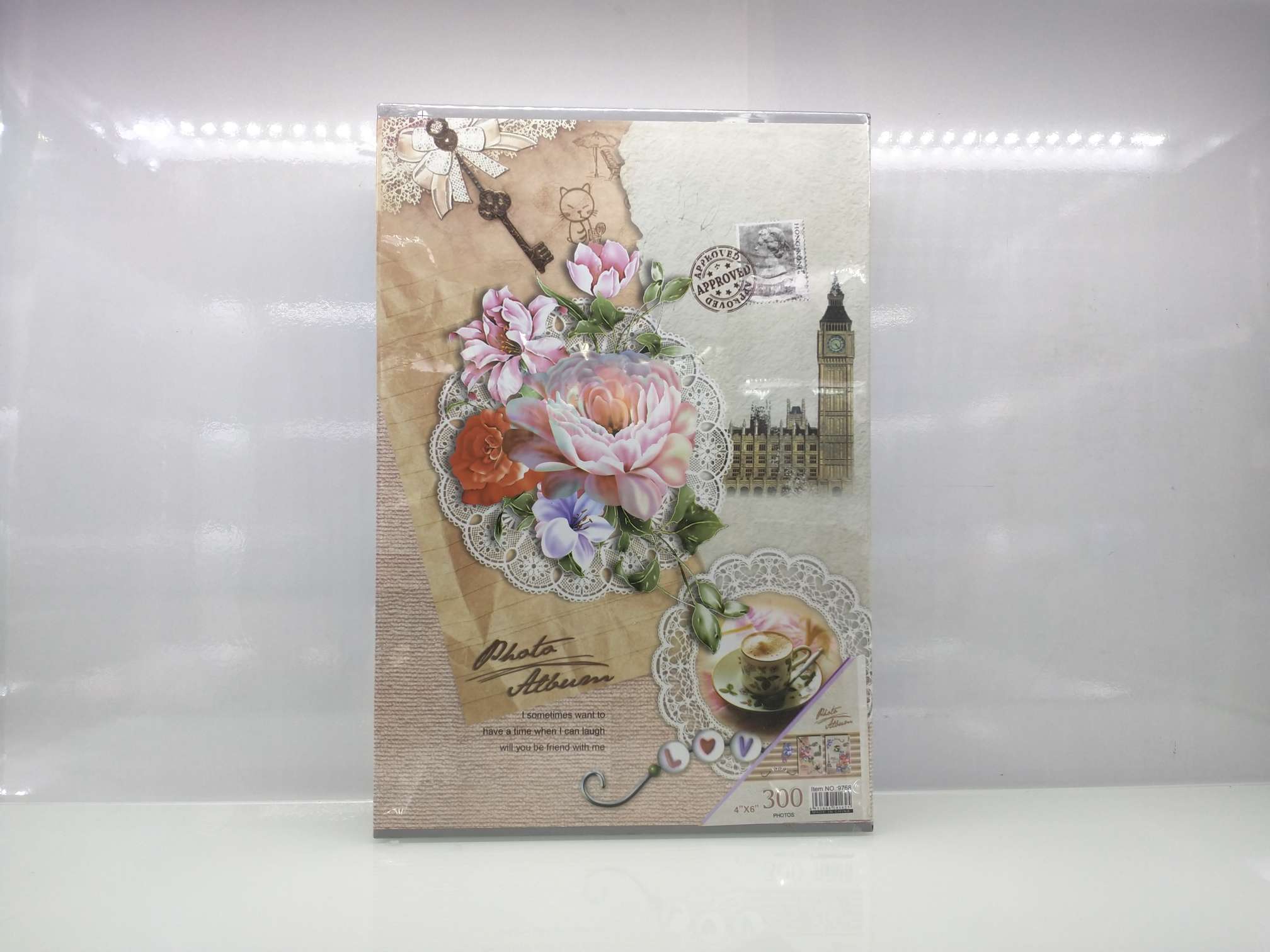 6寸相册300张简约复古大容量相册本插页式家庭影集老照片4r相簿R