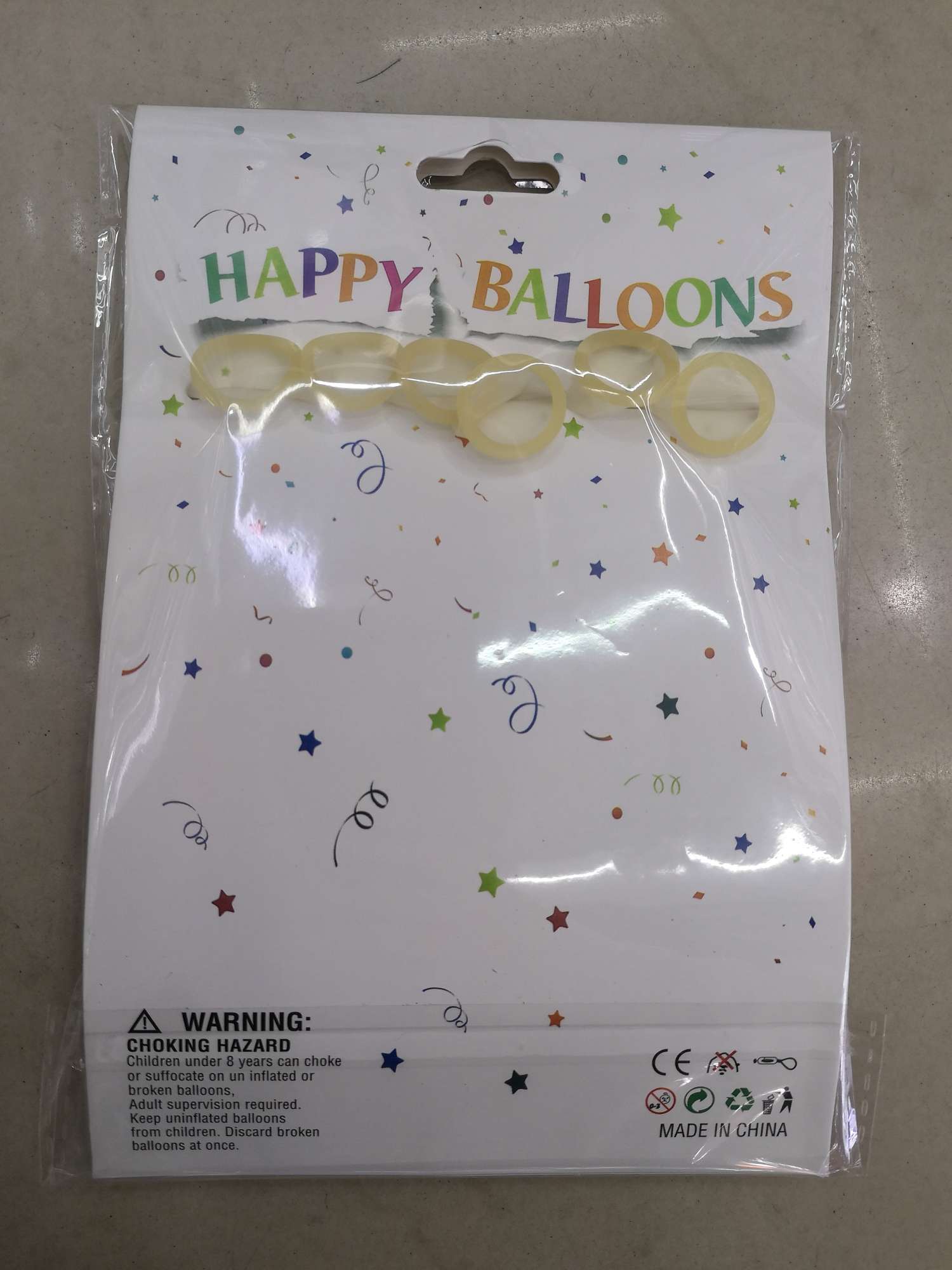 12-inch transparent balloon print pattern details Picture