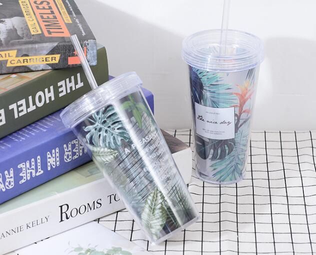 Factory direct sales of Tropical Rainforest series plastic water cups