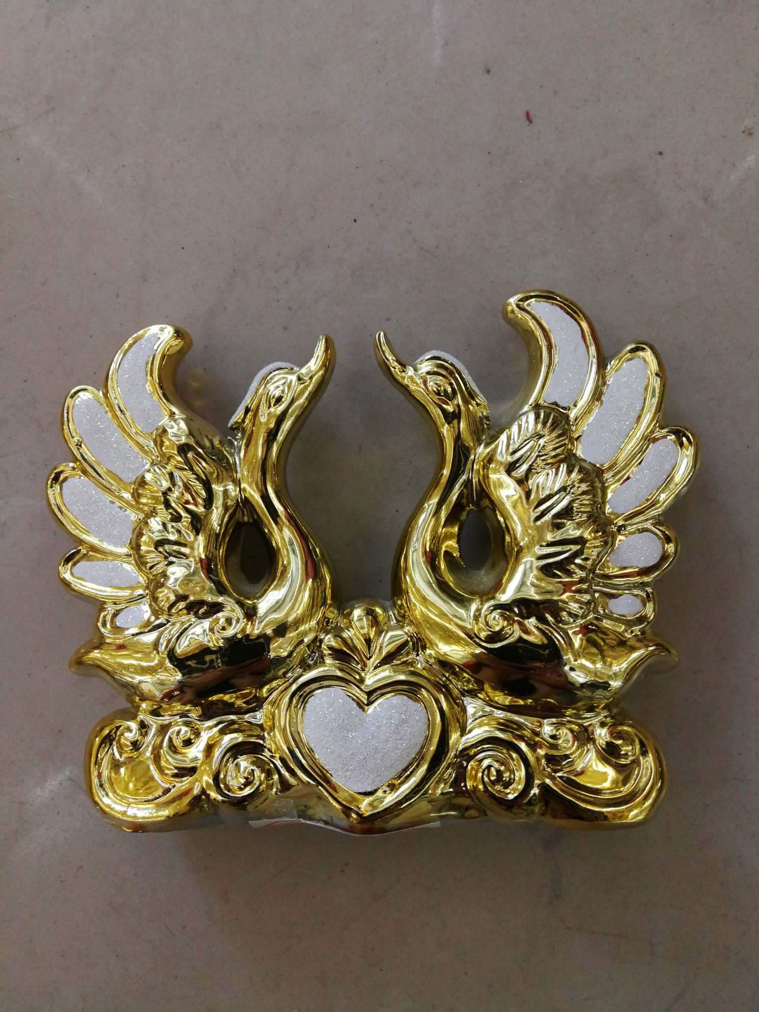 Little Swan Ceramic Ornament, Ceramic Ornament 1