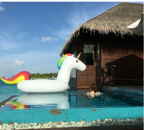 Hot style 190CMPVC large inflatable water unicorn mount thumbnail