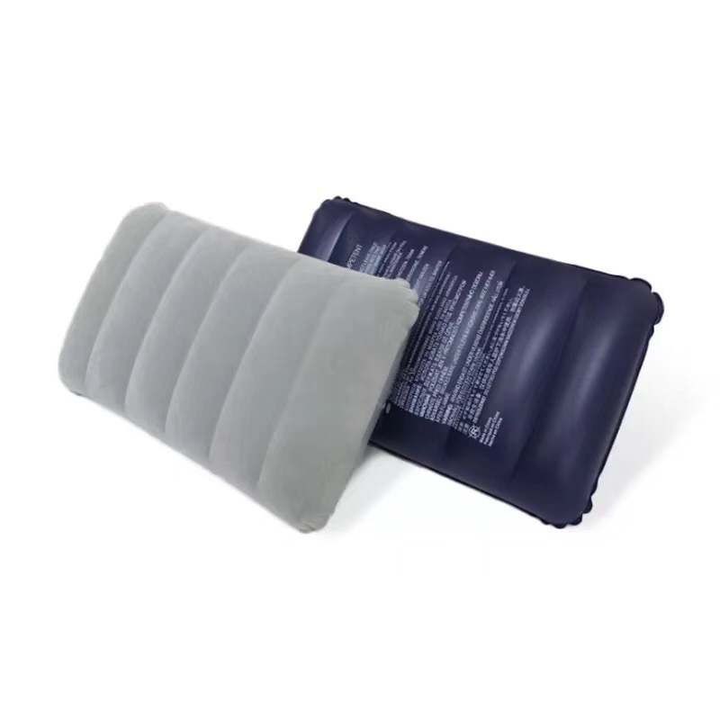 地摊货PVC充气半植绒枕头皮货充气枕奥优充气玩具1471-34图