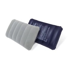 地摊货PVC充气半植绒枕头皮货充气枕奥优充气玩具1471-34