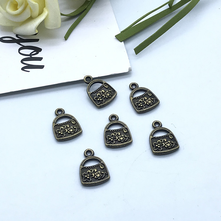 diy alloy bag-like pendants, bracelets, necklaces and accessories Item Picture