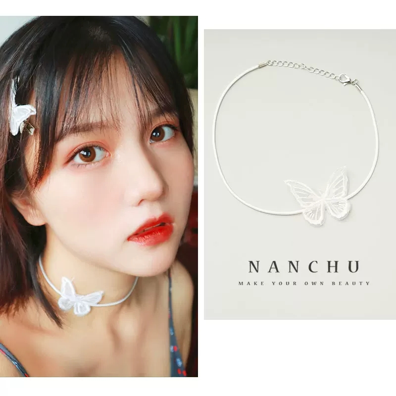 New Korean version of lace butterfly clothing headwear accessories thumbnail