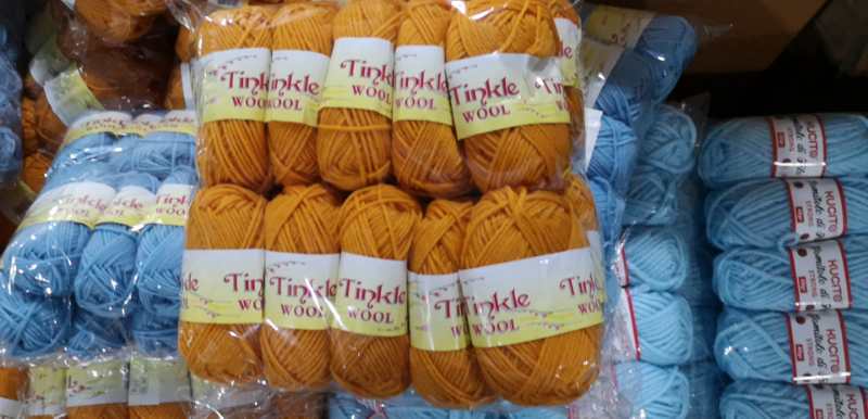 热销外贸涤纶打团线25克一个20个每包图