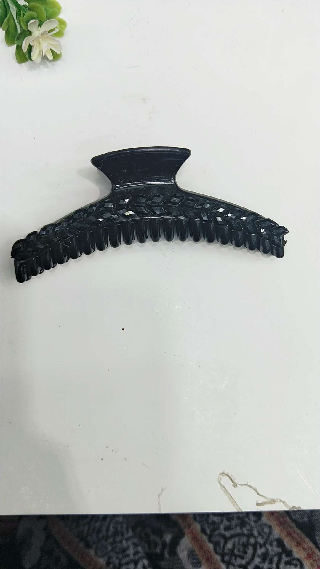 黑色经典中抓洗澡半头抓夹刘海夹发夹