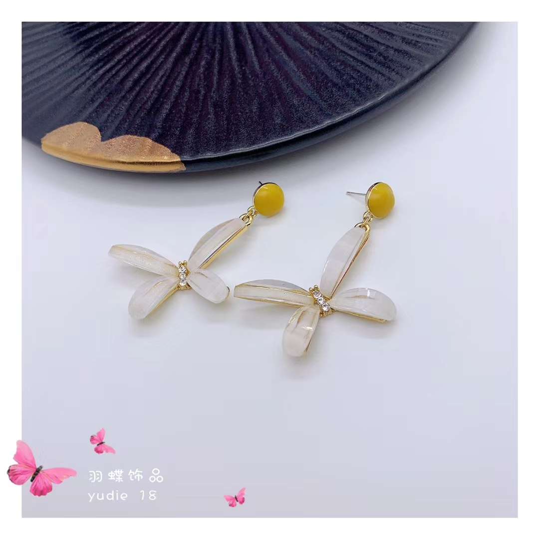 S925 silver needle hand-designed original stud earrings female