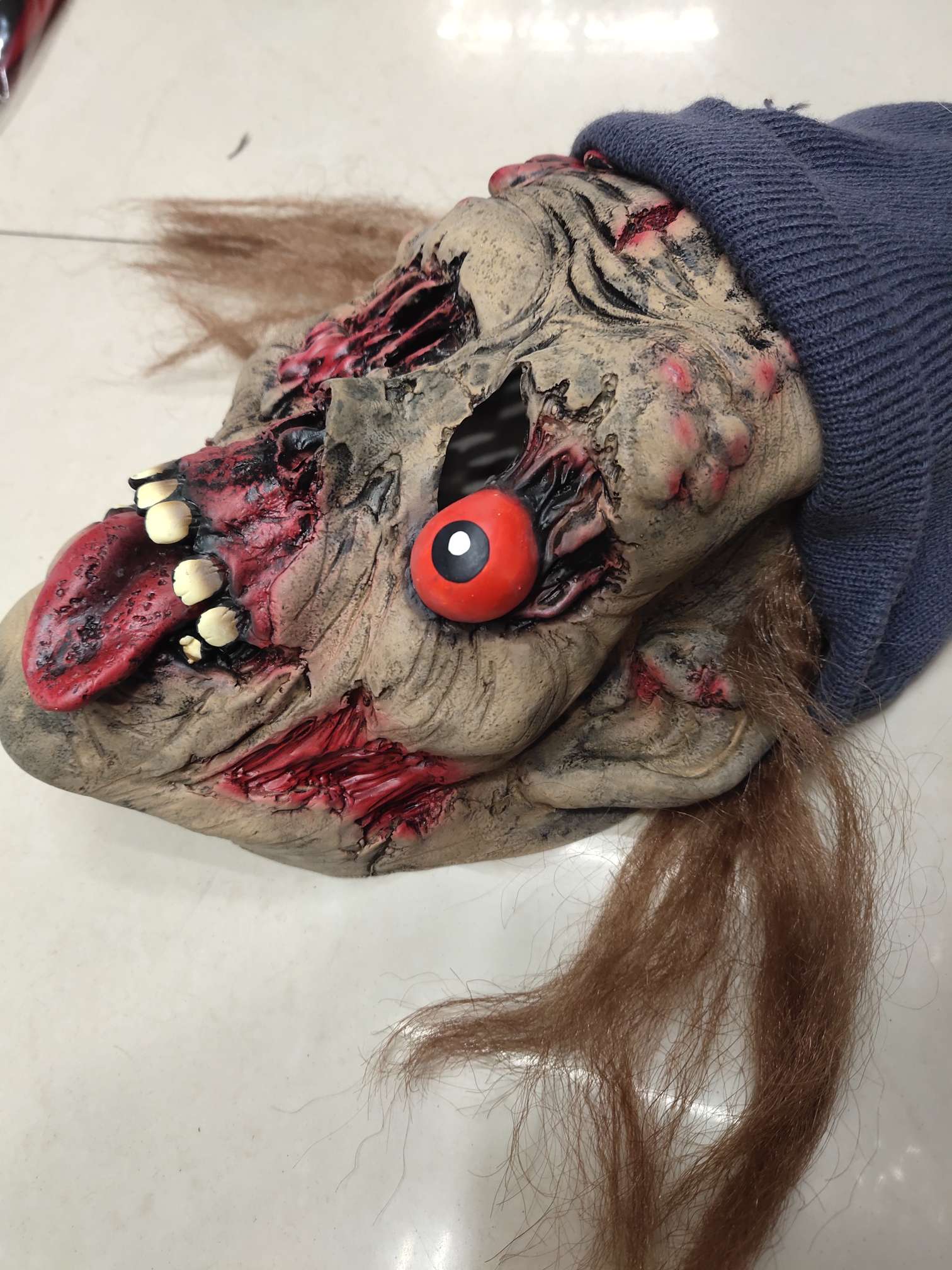 防护面罩实物图