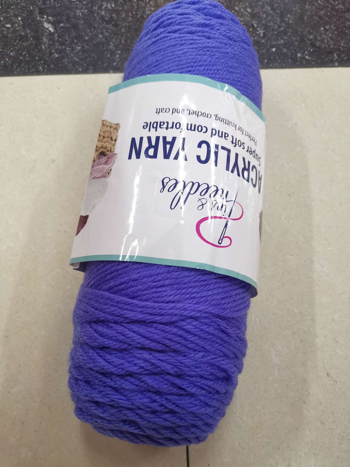 100% acrylic yarn for foreign trade export, acrylic coarse yarn, foreign trade pelletizing yarn, four-strand yarn Specification image