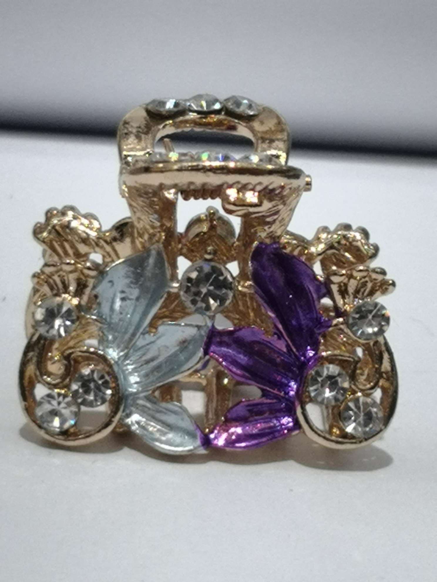 孔雀🦚双飞合金画油小爪夹