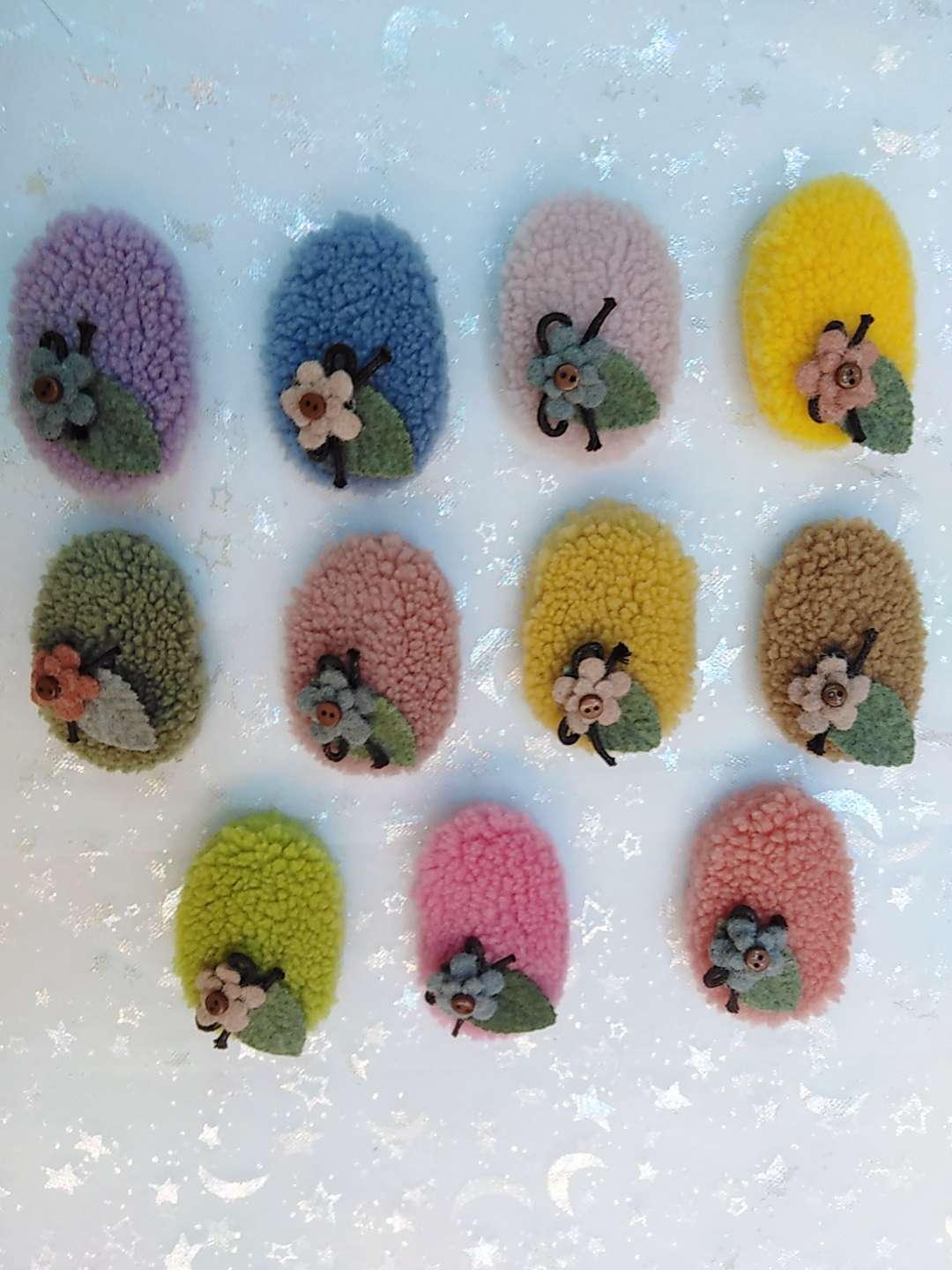 Open flowers: KKspring lamb oval BB clip + floret thumbnail