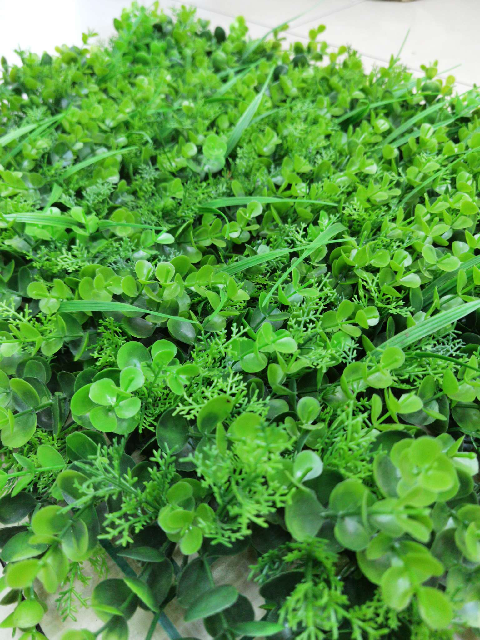 Artificial plant wall, green plant wall, plant wall, decorative wall, flower wall, background wall, interior decoration, balcony, storefront decoration, high-quality artificial grass ZH Application Scenario