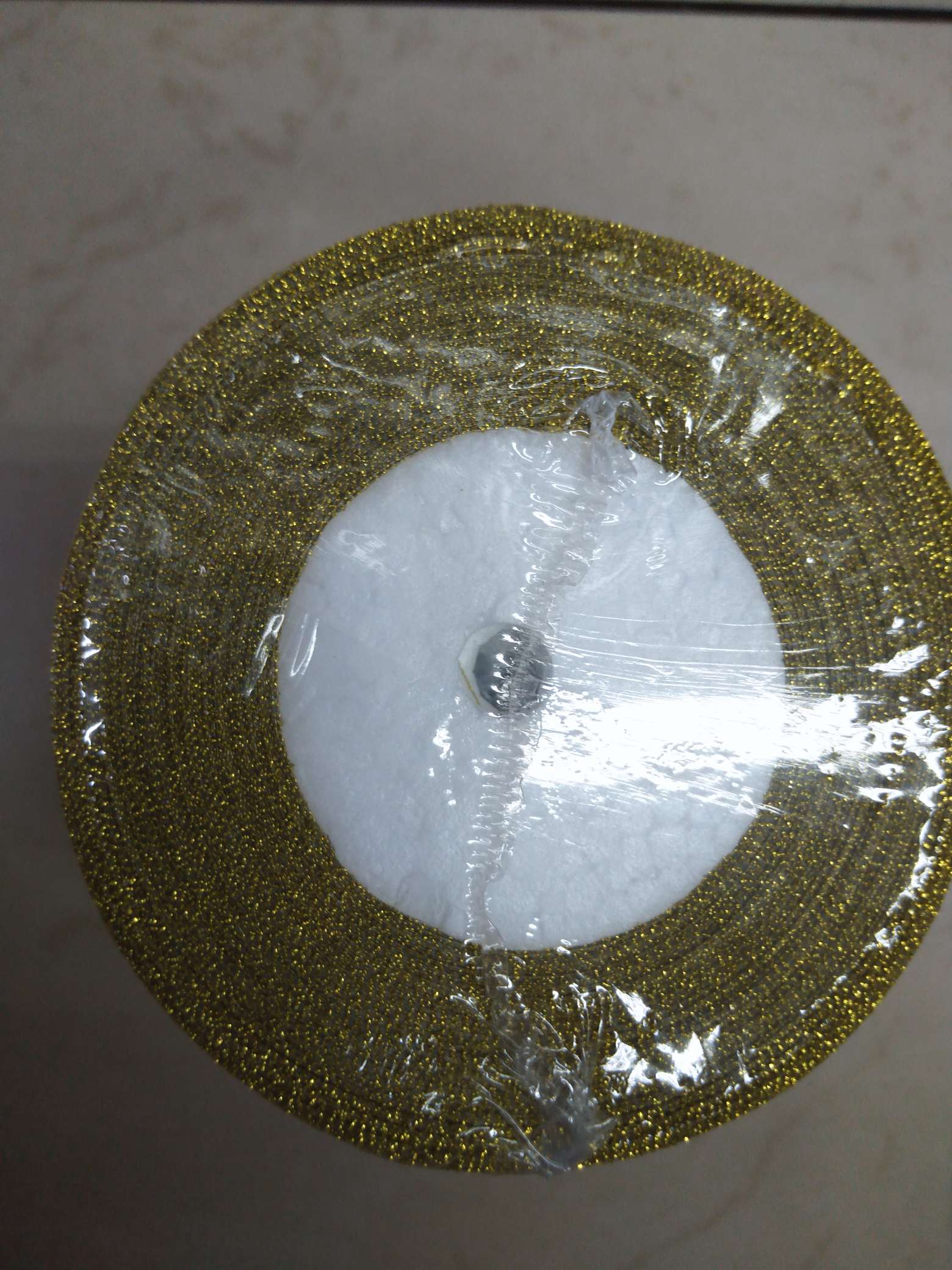 1cm golden onion strap, 3 cm golden onion strap, Christmas packaging strap, gift packaging strap details Picture
