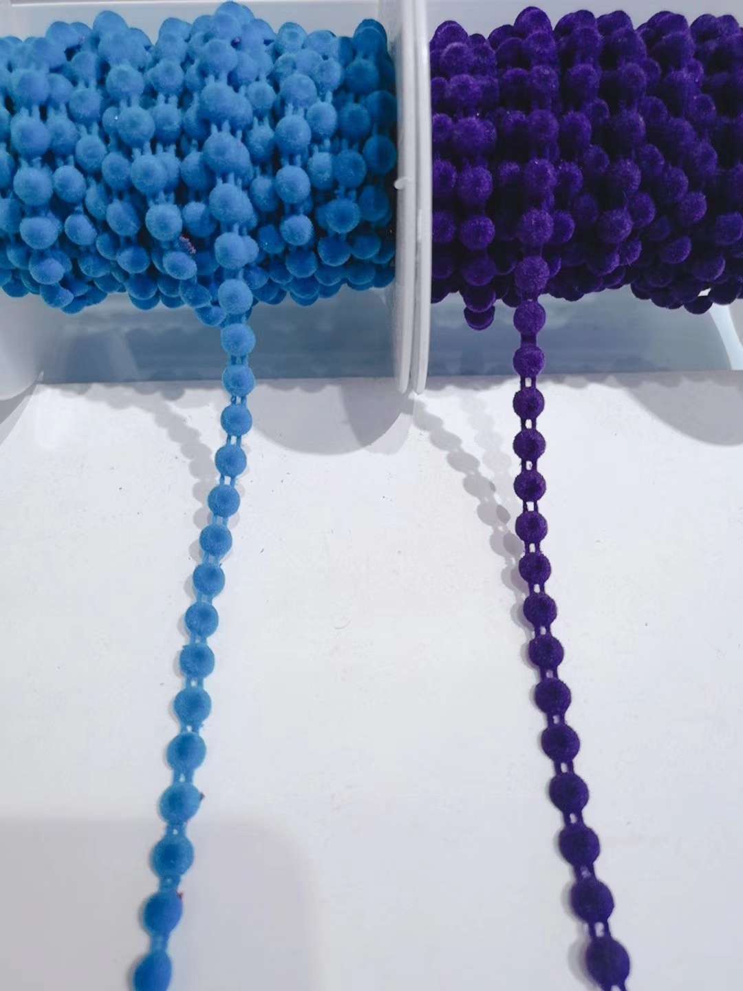Plush half side small round bead accessories thumbnail