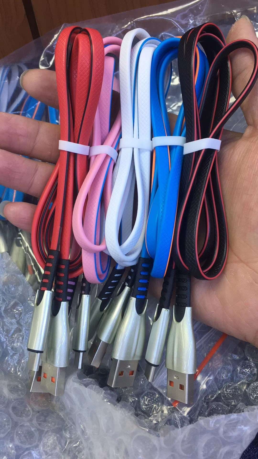 阴阳面条数据线通用安卓平板充电宝通用华为三星小米充电线详情图3