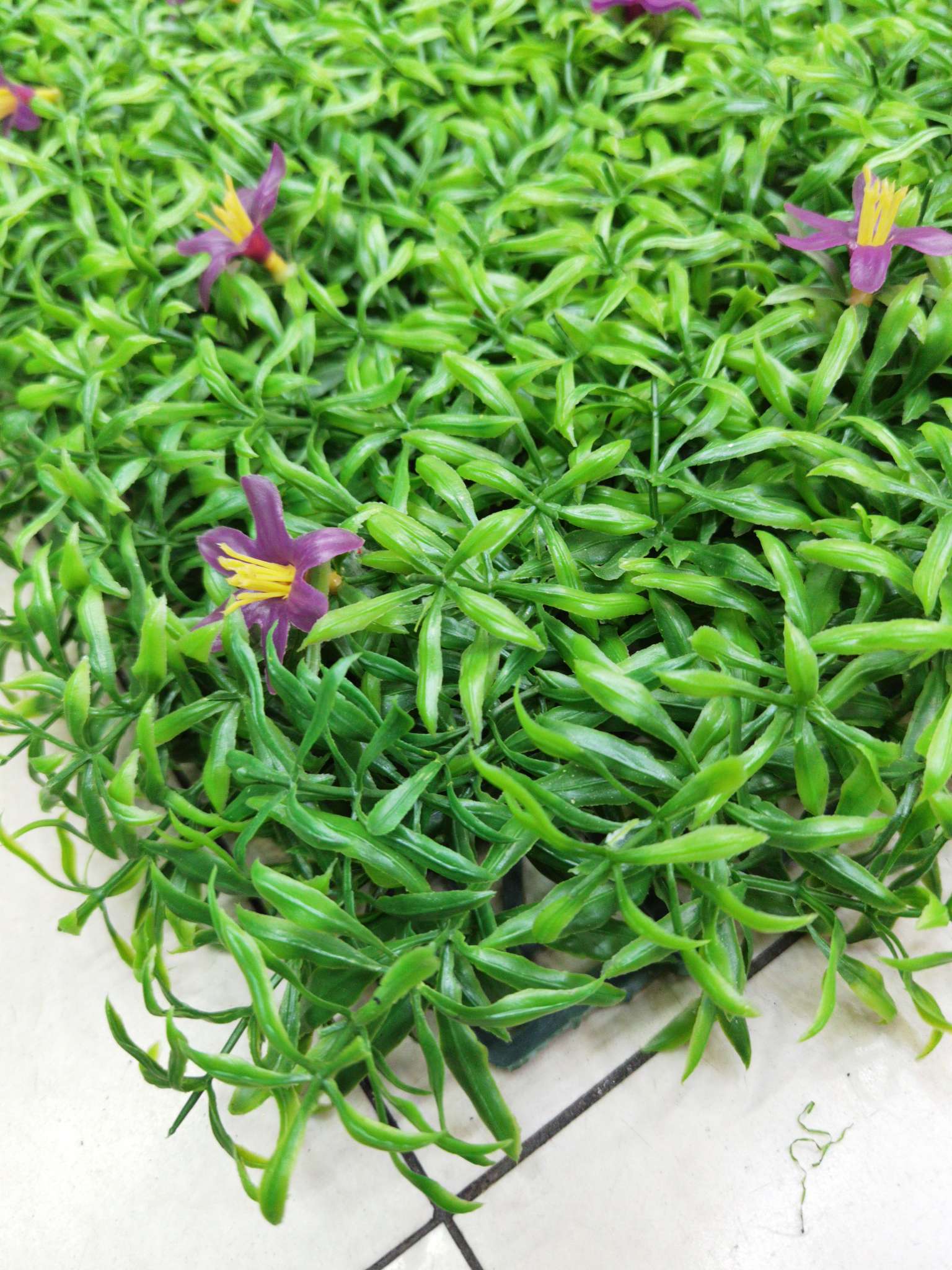 Artificial plant wall, green plant wall, plant wall, decorative wall, flower wall, background wall, interior decoration, balcony, storefront decoration, high-quality artificial grass SHC details Picture