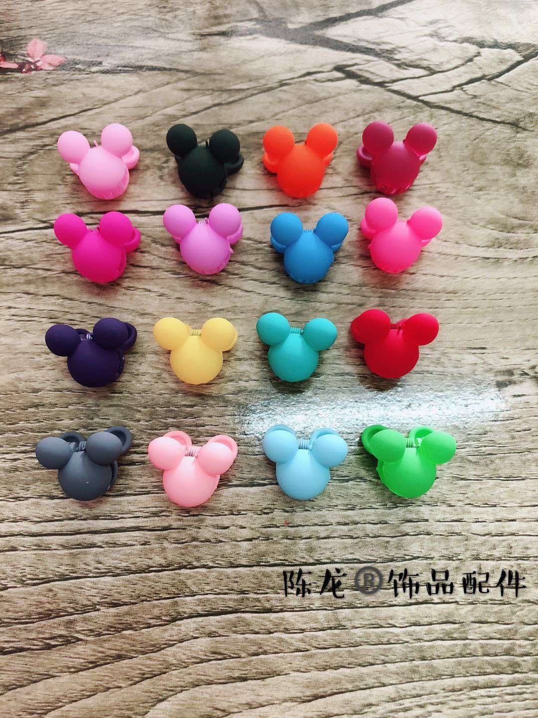 Children's rubber paint Mickey colorful hair accessories thumbnail